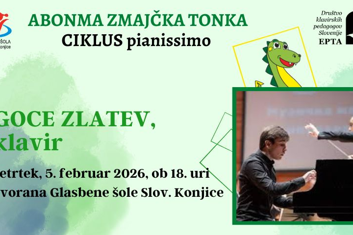 Koncert pianista Goce Zlatev
